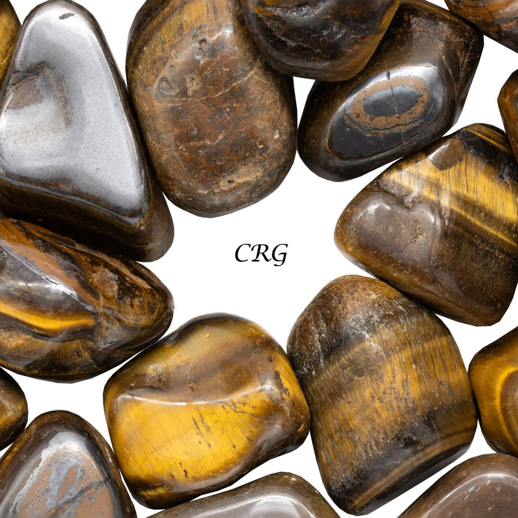Tumbled Gold Tiger's Eye / 20-40mm AVG - 1 PIECE | Tiger's Eye | Wiccan Center