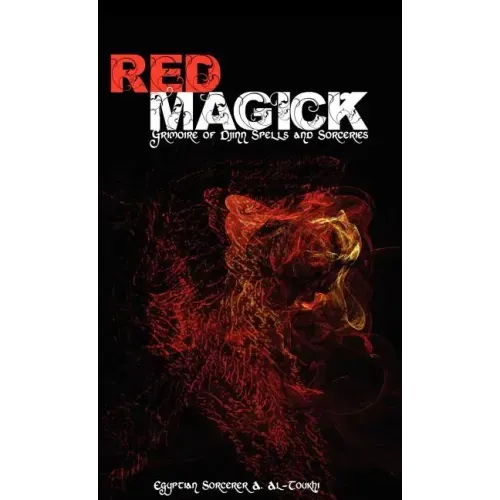 Red Magick: Grimoire of Djinn Spells and Sorceries - Hardcover | Books | Wiccan Center