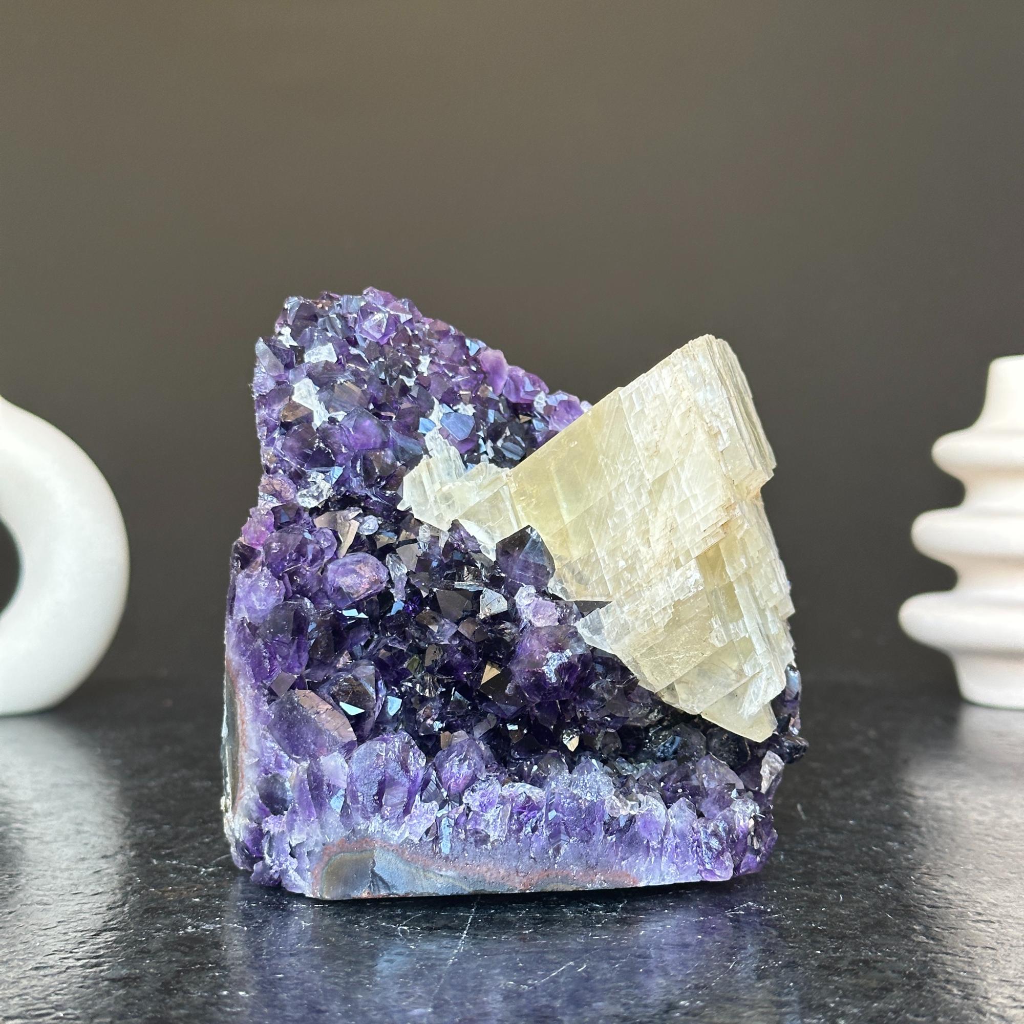 Top Grade Amethyst Geode, 5 inches Tall | Amethyst Geodes | Wiccan Center