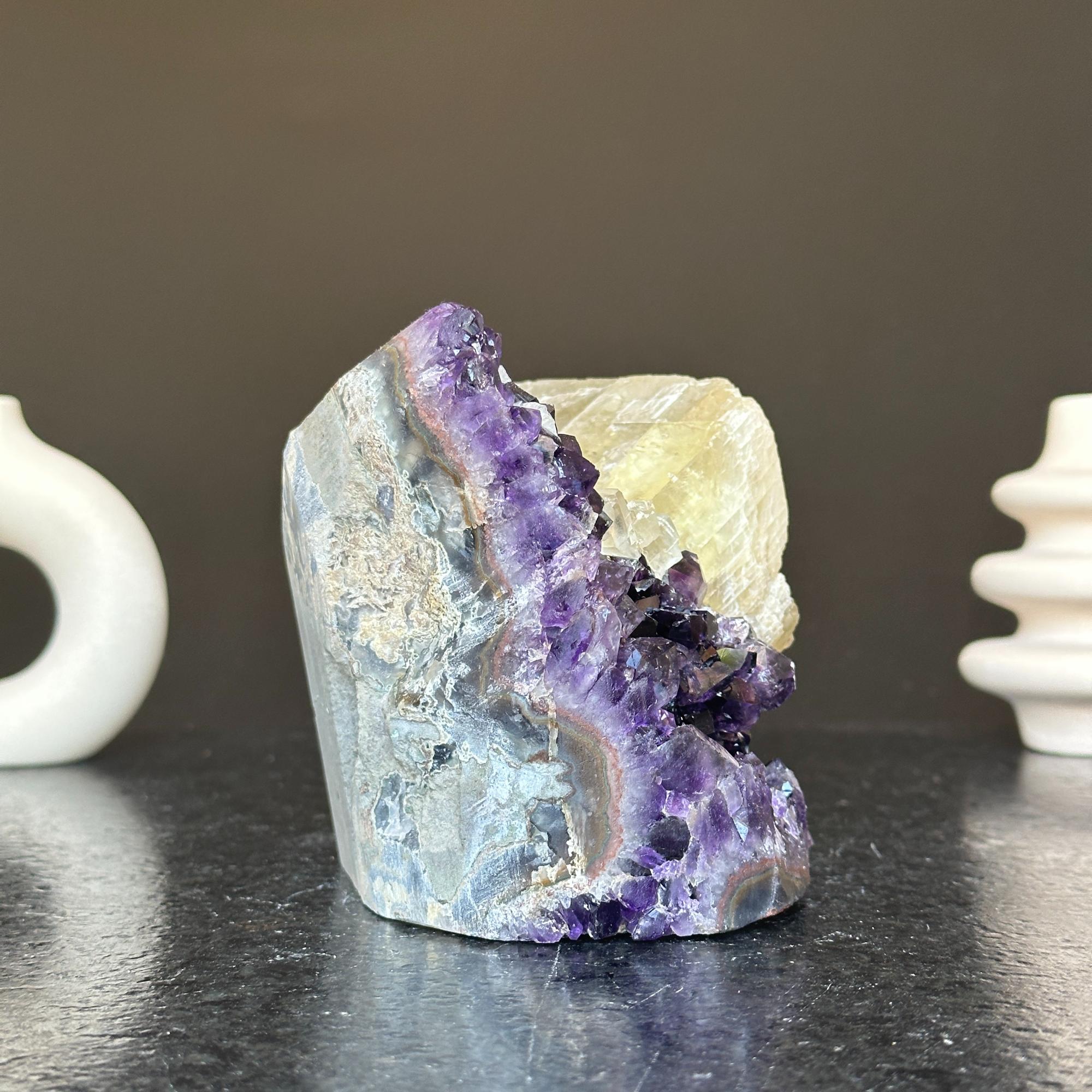 Top Grade Amethyst Geode, 5 inches Tall | Amethyst Geodes | Wiccan Center