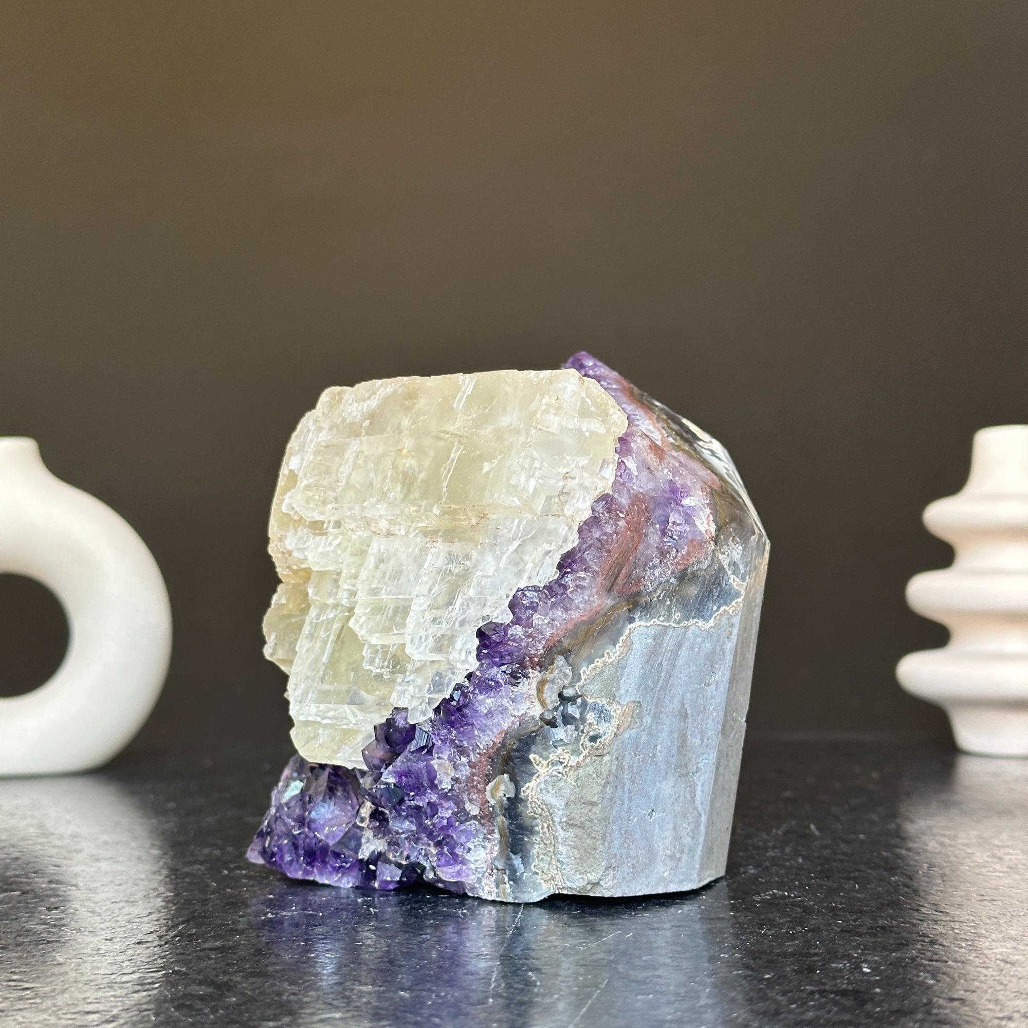 Top Grade Amethyst Geode, 5 inches Tall | Amethyst Geodes | Wiccan Center