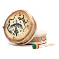 Totem Trio Peruvian Round Two-Sided Hand Drum | Frame Drum | Wiccan Center