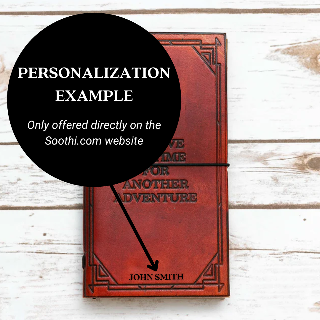 Quote Traveler's Notebook Debossed | Journal | Wiccan Center