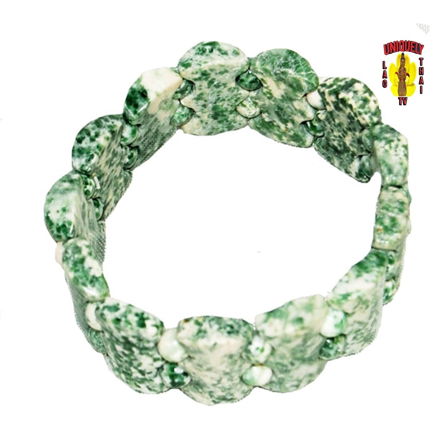 Tree Agate Bracelet with Flex Band | | Wiccan Center