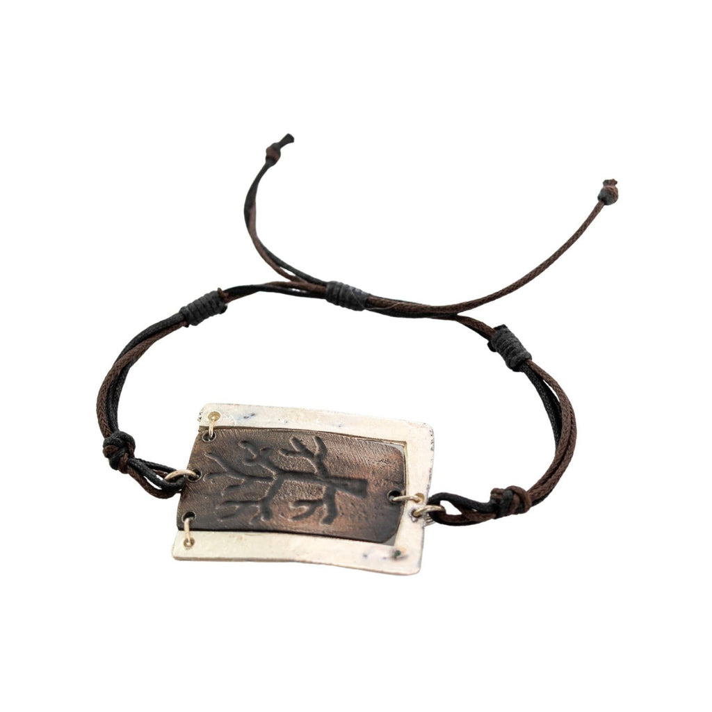 Tree Adjustable Cotton Cord Bracelet | | Wiccan Center