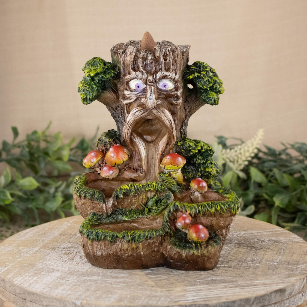 Mystical Tree Backflow Magic Incense Burner | | Wiccan Center