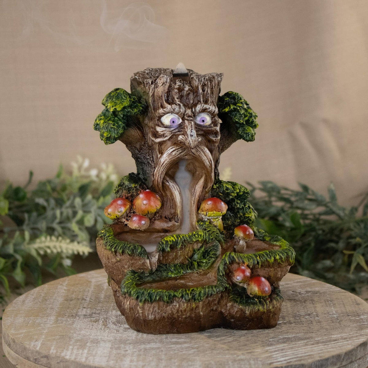 Mystical Tree Backflow Magic Incense Burner | | Wiccan Center
