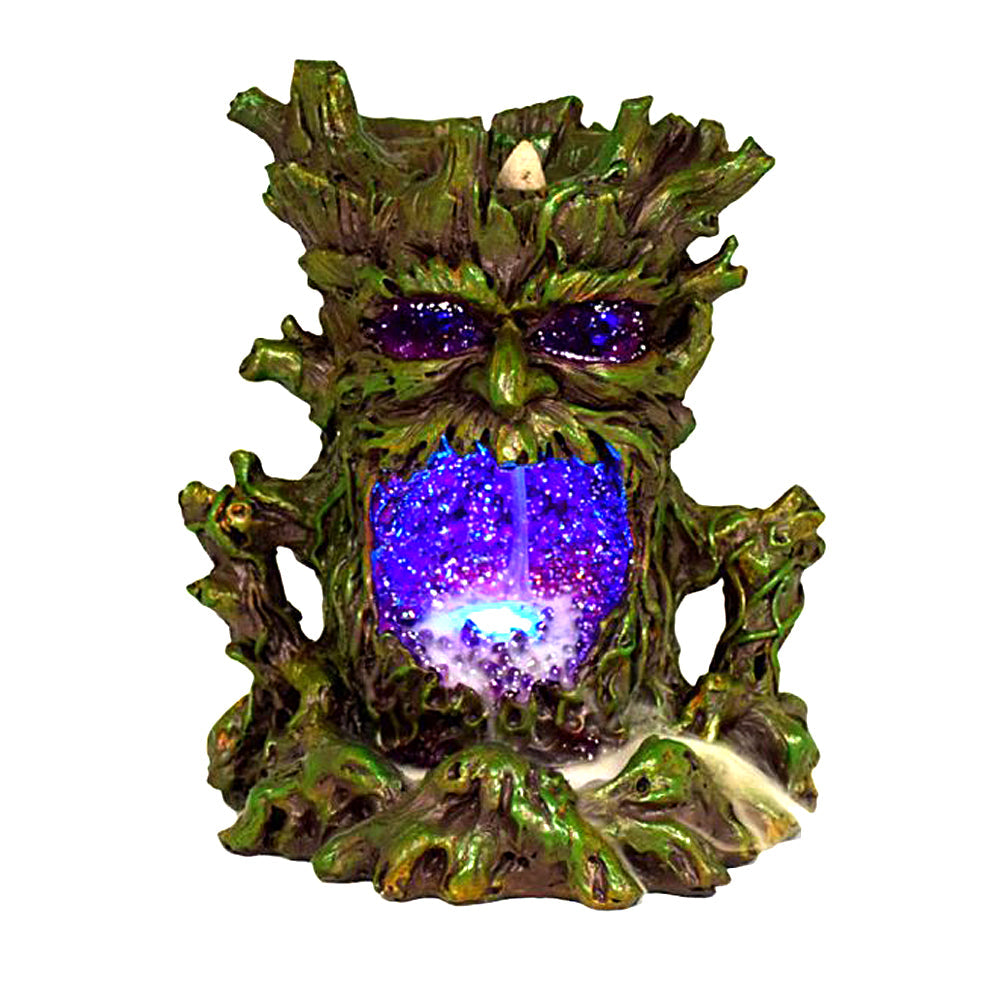 Tree Cave Led Backflow Burner | Incense Burner | Wiccan Center