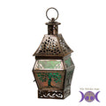 Tree of Life Glass & Metal Lantern | Lantern | Wiccan Center