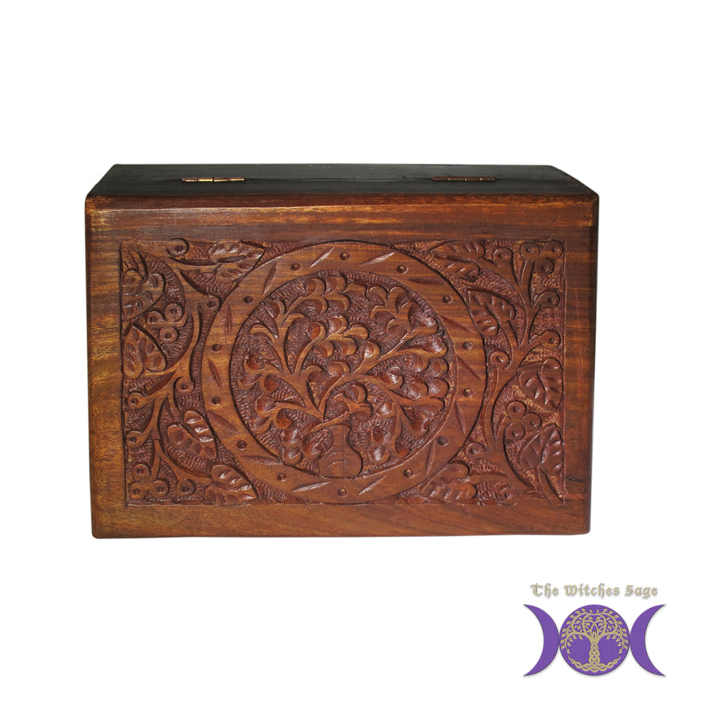 Tree of Life Wood Box | Wood Box | Wiccan Center