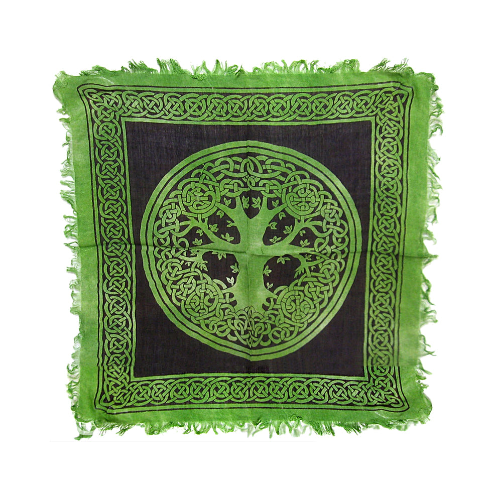 Tree of Life Altar Cloth Altar Cloth 18" x 18" | Altar Cloth | Wiccan Center