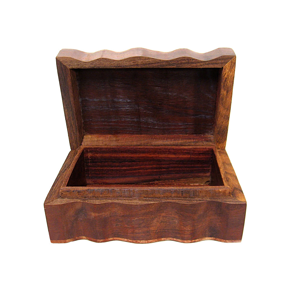 Tree of Life Carved Wood Box 4" x 6" | Wood Box | Wiccan Center