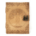 Tree Goddess Leather Journal with Latch Closure | Journal | Wiccan Center