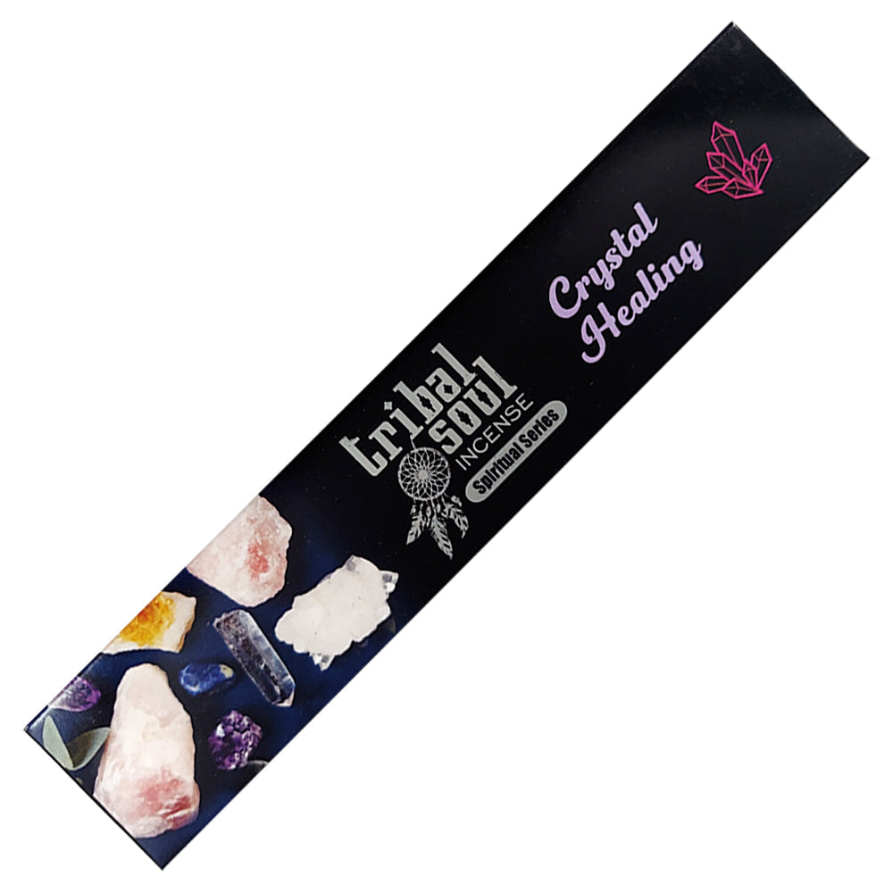 Tribal Soul - Crystal Healing Incense Sticks (Spiritual Series) | Incense | Wiccan Center