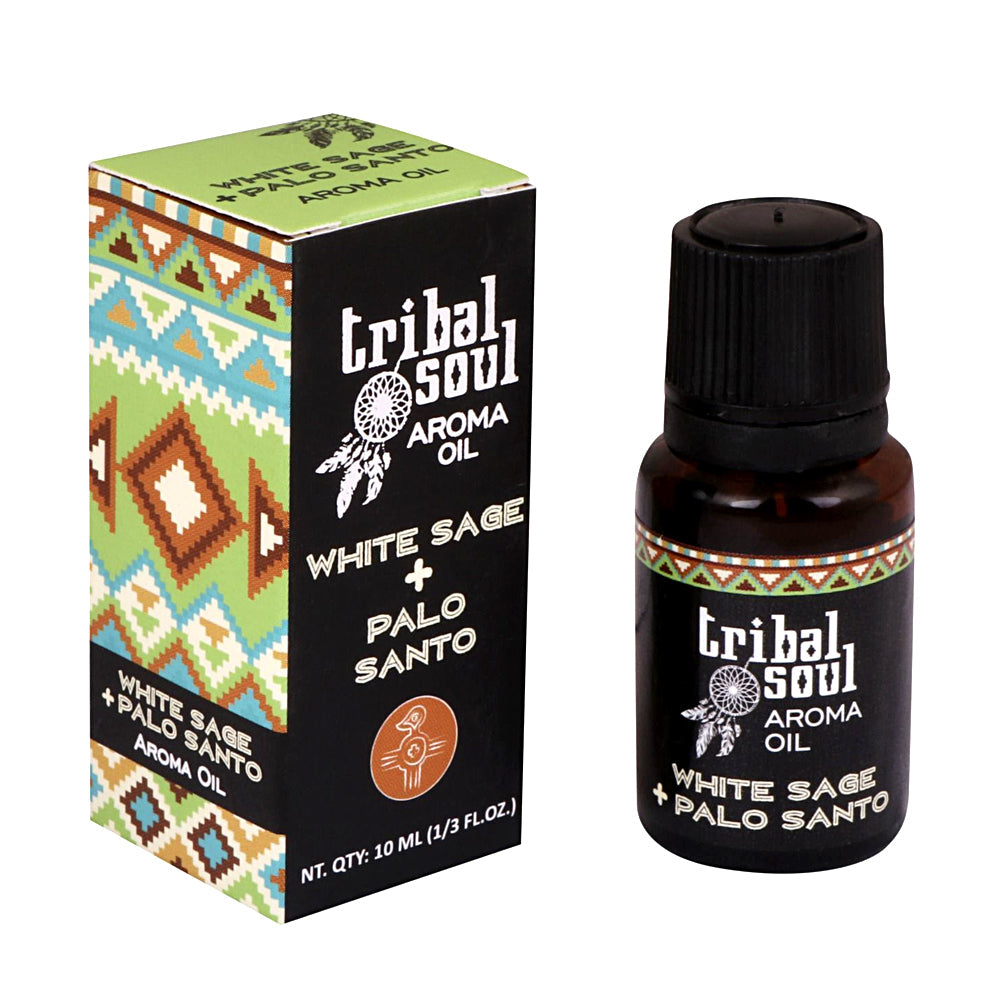 Tribal Soul Aroma Oil - White Sage & Palo Santo | aroma oil | Wiccan Center