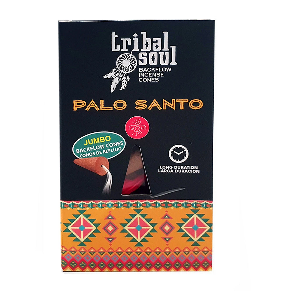 Tribal Soul Palo Santo Backflow Cones | Incense | Wiccan Center