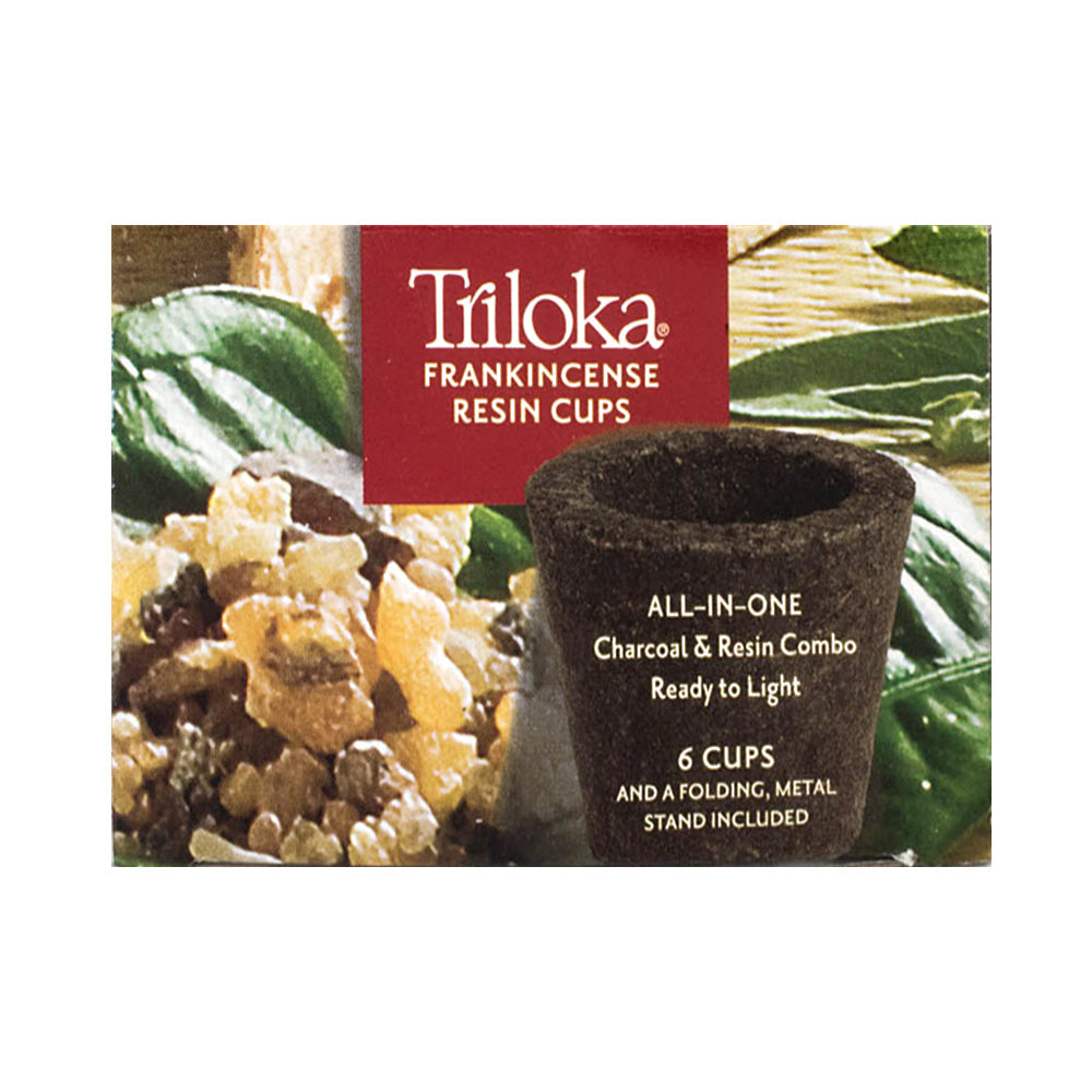 Triloka Frankincense Resin Cups (6 Cups) | Incense | Wiccan Center