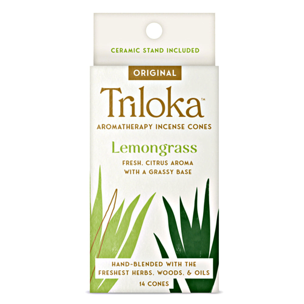 Triloka Lemongrass Incense Cones | Incense | Wiccan Center
