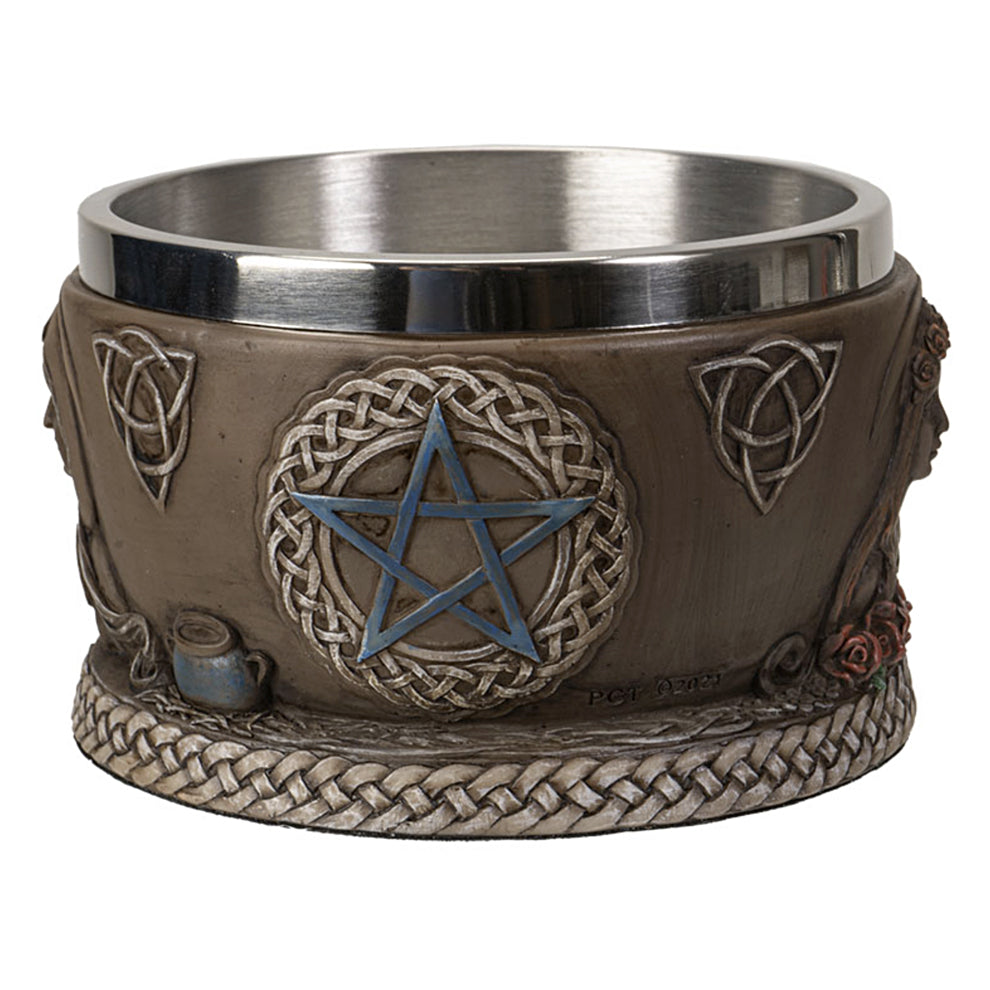 Triple Goddess Smudge Bowl | Cauldrons | Wiccan Center