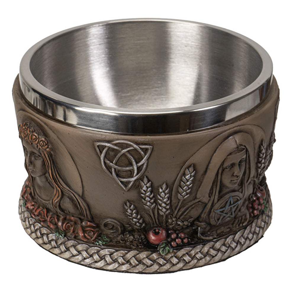 Triple Goddess Smudge Bowl | Cauldrons | Wiccan Center