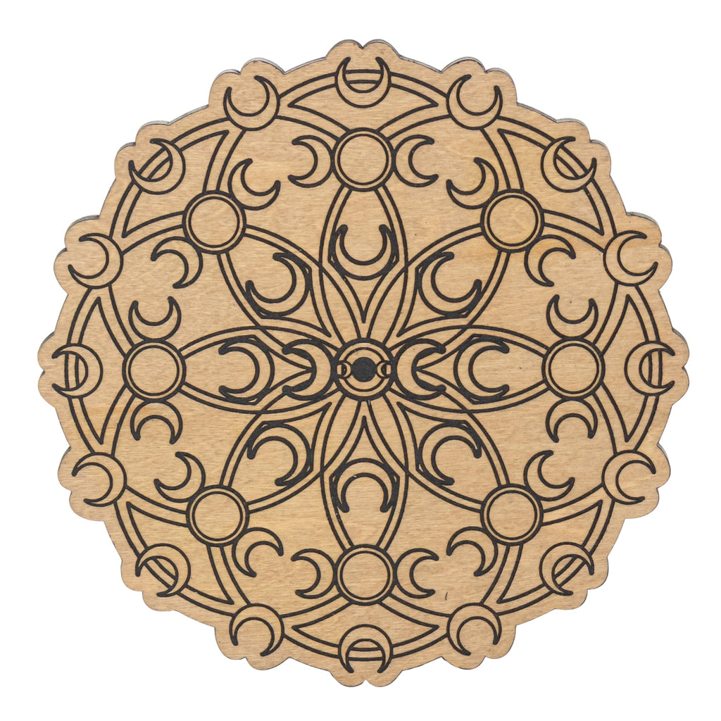 Triple Moon Crystal Grid | Religious Items | Wiccan Center