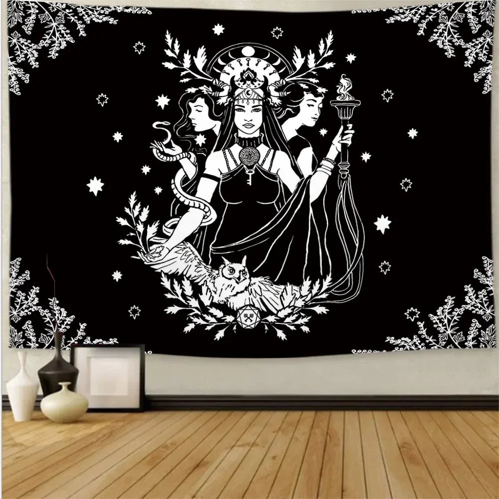 Witchy Design Tapestries | home decor | Wiccan Center