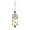 Triquetra Chime | Hanging Bells | Wiccan Center