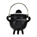 Cast Iron Cauldron - Triquetra 3" x 2.75" | Cauldrons | Wiccan Center