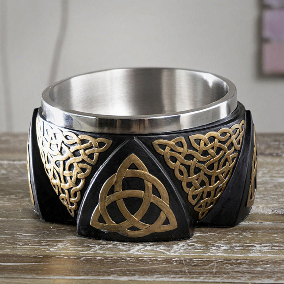 Triquetra Smudge Bowl | Cauldrons | Wiccan Center
