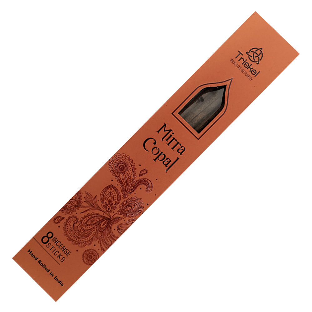 Triskel Resin Incense Sticks - Myrrh Copal | Incense | Wiccan Center