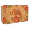 Tropical Vibes Cork Yoga Block | Yoga & Pilates Blocks | Wiccan Center