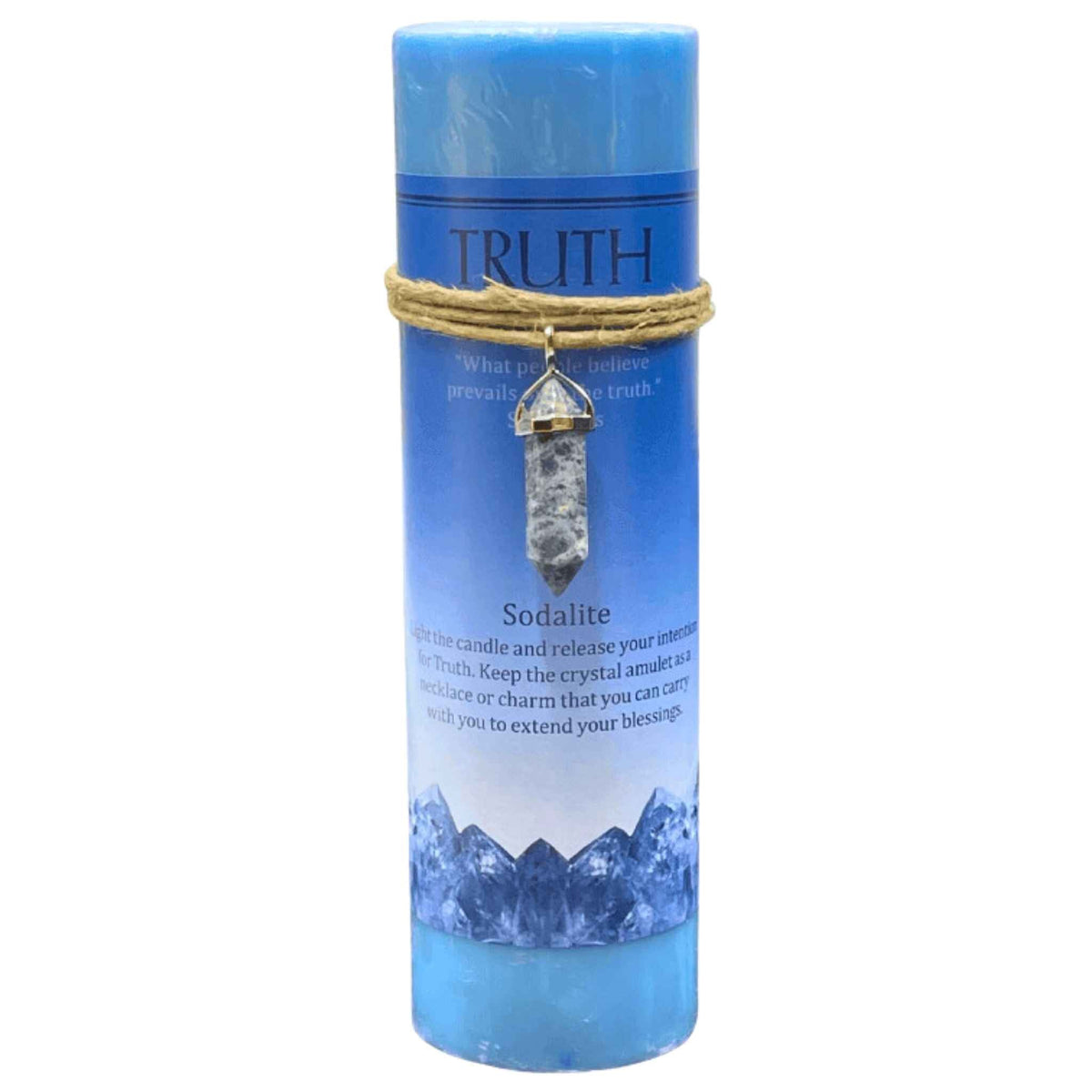 Crystal Energy Pillar Candle | Candles | Wiccan Center