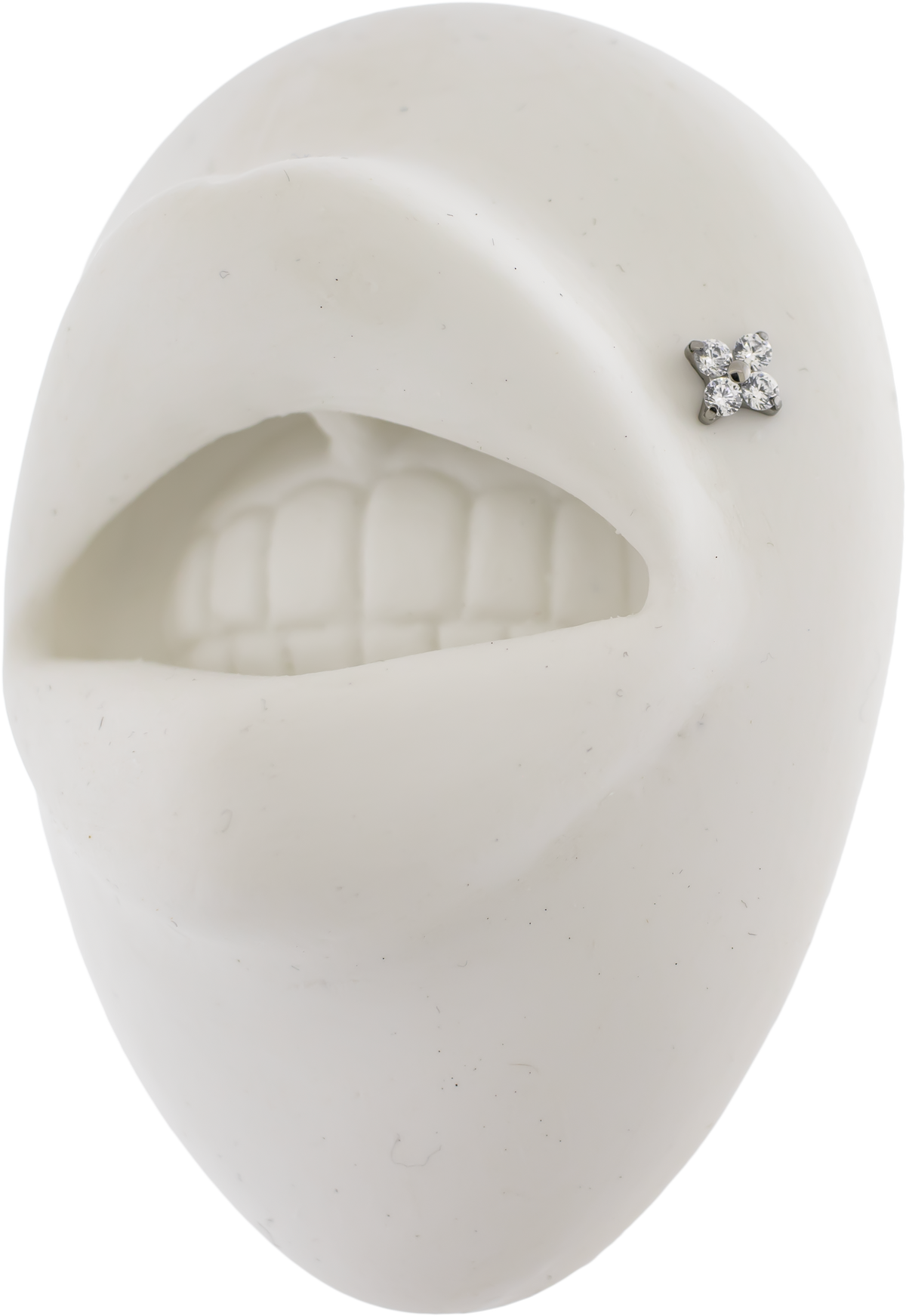 16G/18G Steel Internally Threaded End- Round Cut Cluster | Body Jewelry | Wiccan Center