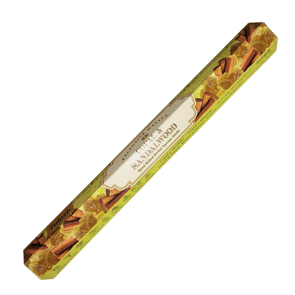 Tulasi Exclusive Masala Copal & Sandalwood Incense Sticks | Incense | Wiccan Center