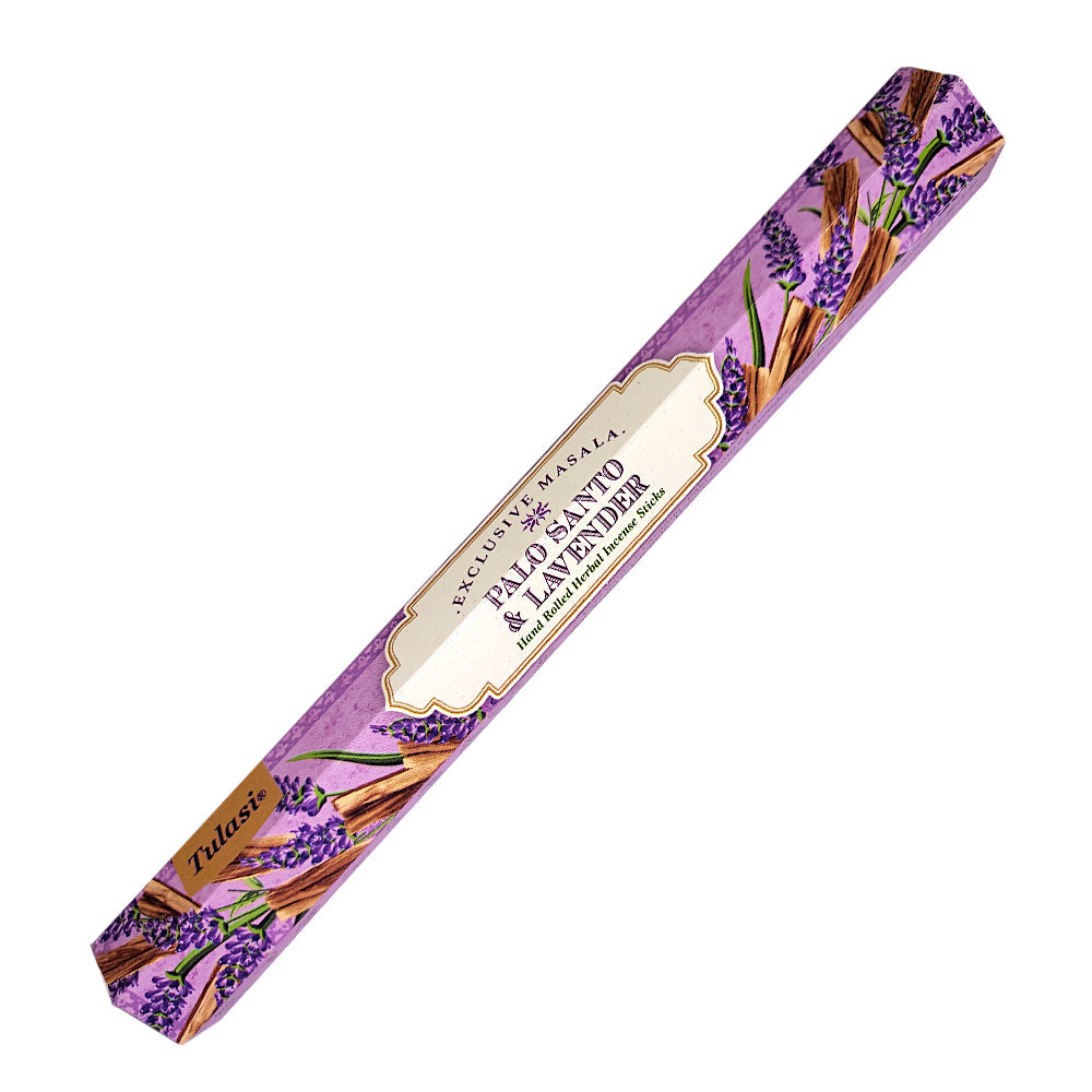 Tulasi Exclusive Masala Palo Santo & Lavender Incense Sticks | Incense | Wiccan Center