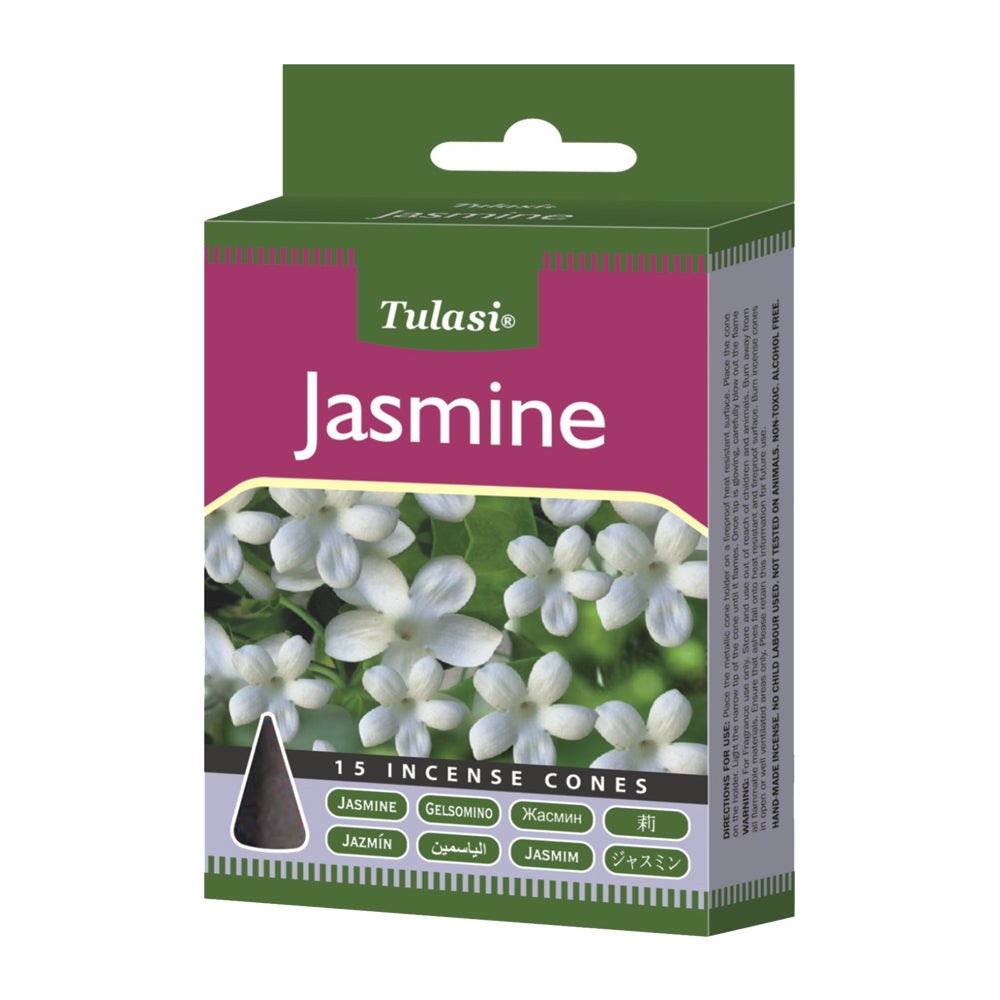 Tulasi Jasmine Incense Cones | Incense | Wiccan Center