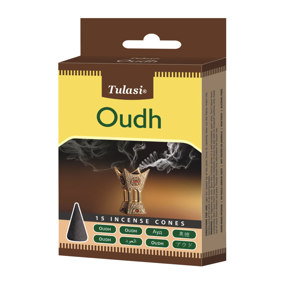 Tulasi Oudh Incense Cones