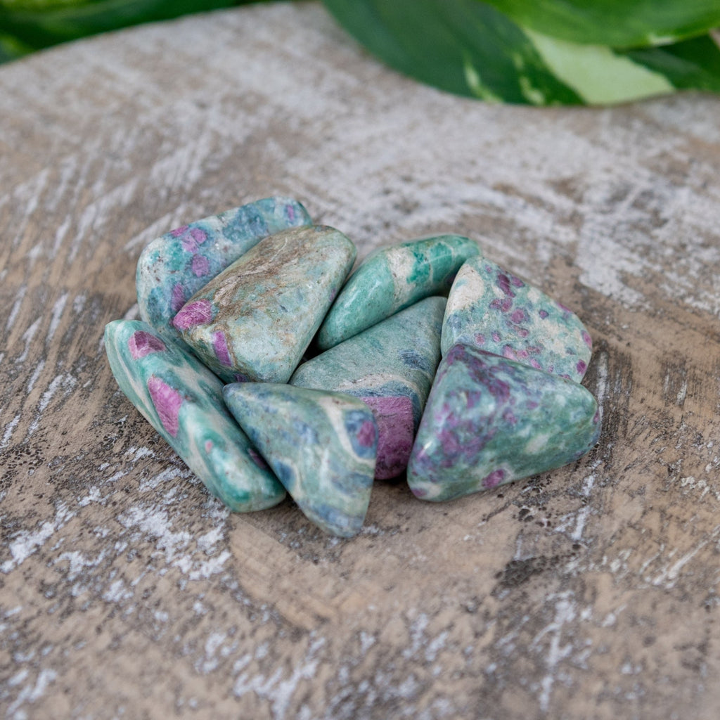 Ruby in Fuchsite Tumbled | Crystals | Wiccan Center