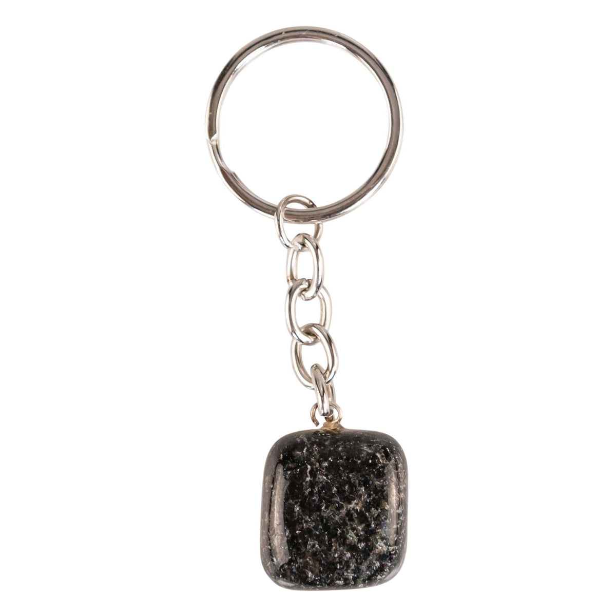 Tumbled Crystal Keychain