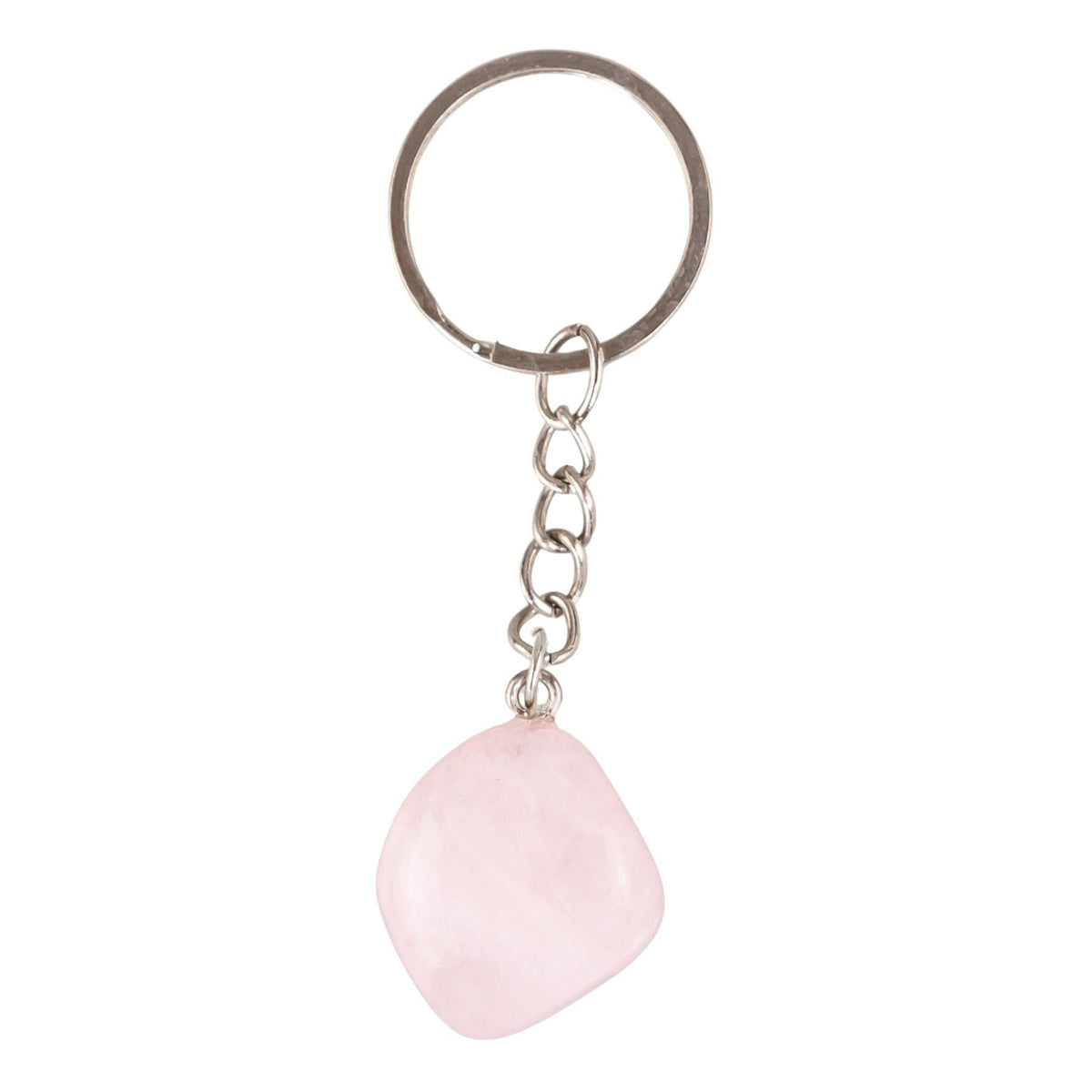 Tumbled Crystal Keychain
