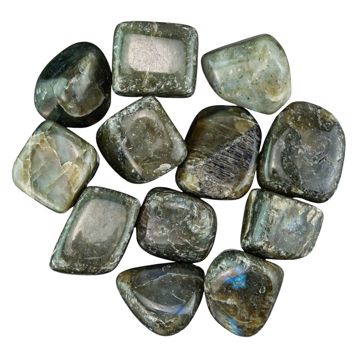 Labradorite Tumbled 1lb | Religious Items | Wiccan Center