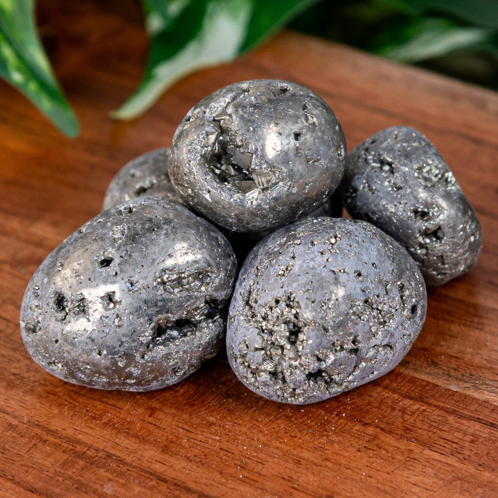 Pyrite Tumbled 1lb | Crystals | Wiccan Center