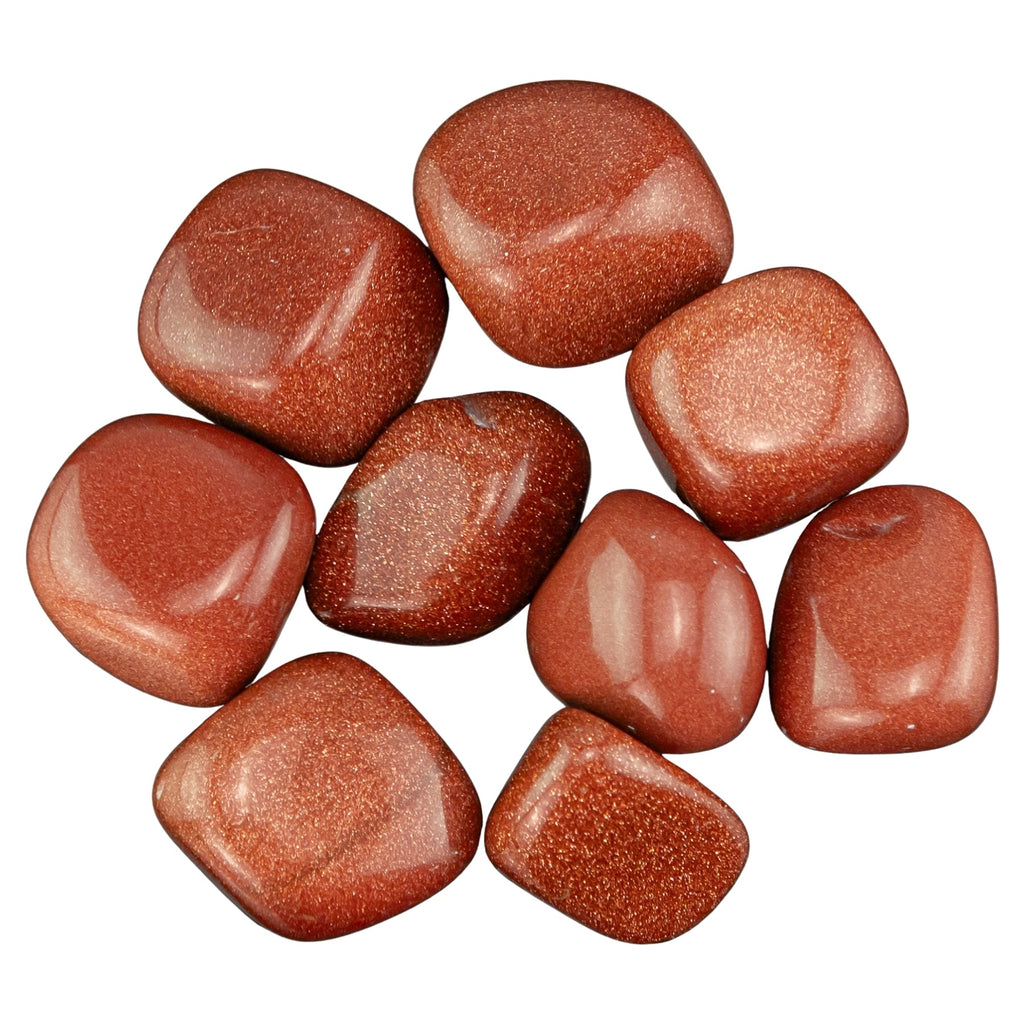 Red Goldstone Tumbled 1lb