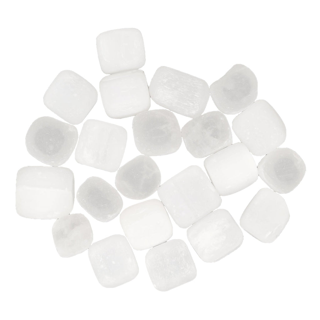 Selenite Tumbled 1lb | Religious Items | Wiccan Center
