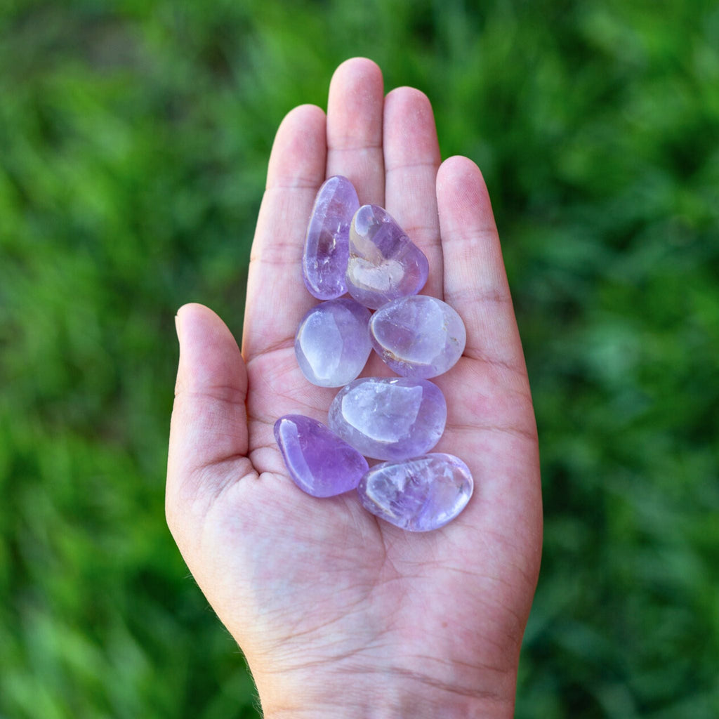 Amethyst Maraba Tumbled 1lb | Religious Items | Wiccan Center