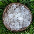 Clear Quartz Tumbled 1lb