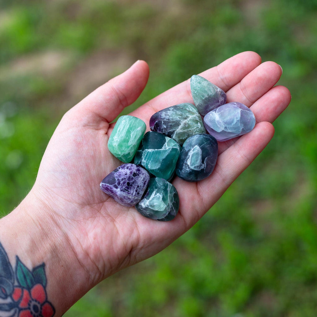 Fluorite Tumbled