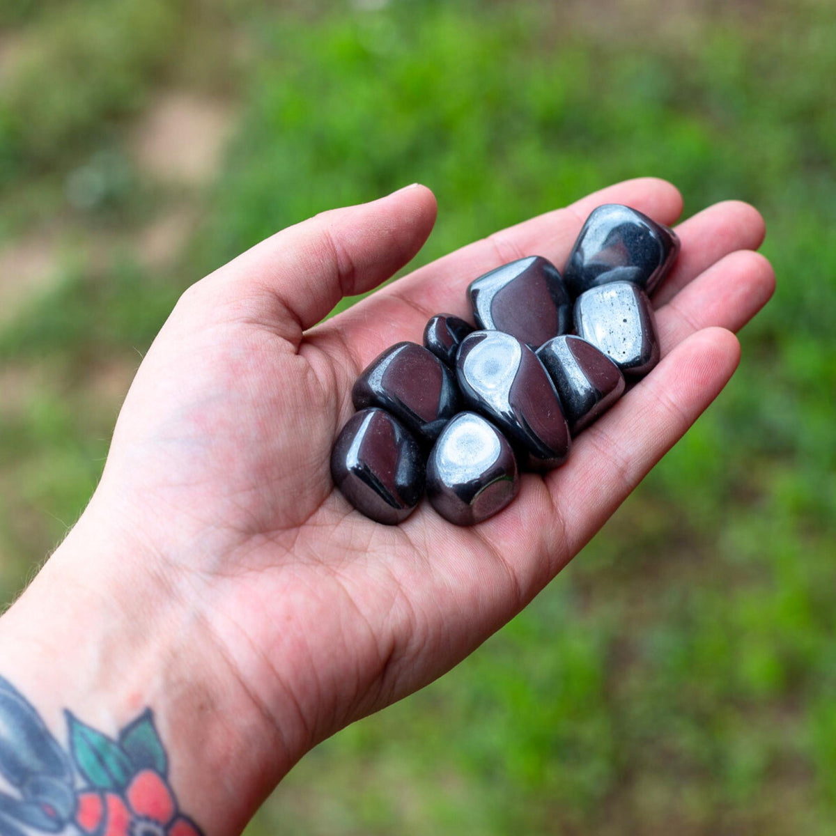 Hematite Tumbled 1lb | | Wiccan Center