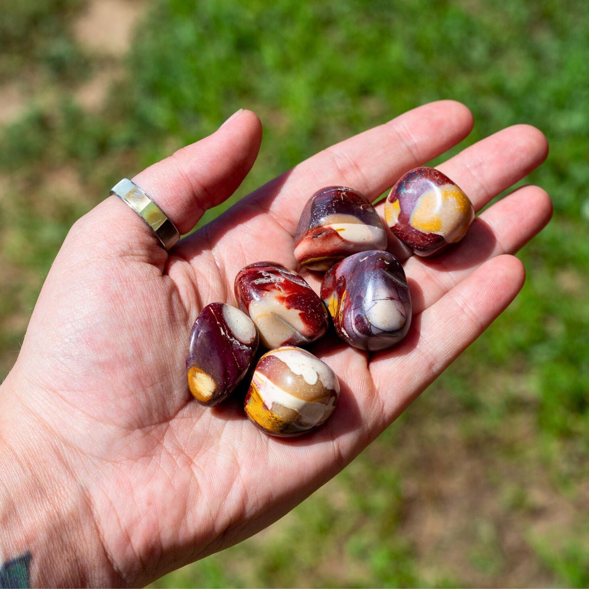 Mookaite Tumbled 1lb | Religious Items | Wiccan Center