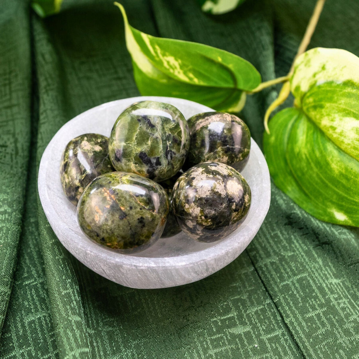 Nephrite Jade Tumbled